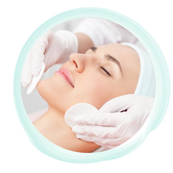 helps to remove the top layers of dead skin and baby hair facial in coral spring florida
